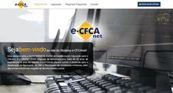 Desktop Screenshot of e-cfcanet.com.br