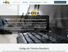 Tablet Screenshot of e-cfcanet.com.br